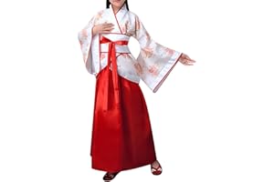 Genérico Vestido Hanfu para Niños, Traje De Baile Tradicional Chino, Disfraz De Escenario Actuación Antiguo, Vestido Princesa Elegante