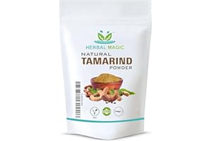 Herbal Magic's Pure & Natural Tamarind/Imli Powder, Spray Dried - Rich & Vibrant Smoothies, Shakes, Juices, Baking - Free from Artificial Flavour & Preservatives - 100g