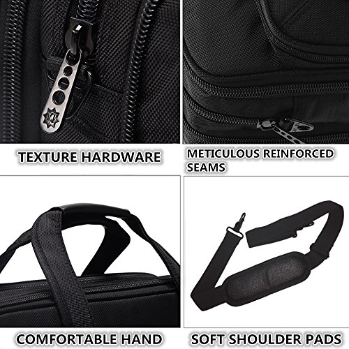 17-Zoll-Laptoptasche  Umh  ngetaschen  erweiterbare Gro  raum-Business-Aktentasche  2-in-1-Messenger-Taschen f  r M  nner  Crossbody Reisetasche Fit b