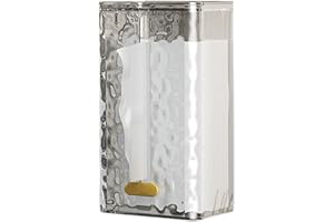 WSLCN Dispensador de toallas de papel montado en la pared, transparente, dispensador de toallas de mano, perfecto para cocina, baño, restaurantes