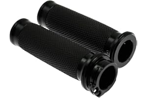 YHMTIVTU 2,5 cm Lenkergriffe 25 mm Harley Handgriffe kompatibel mit Harley Softail Touring Dyna Sportster XL883 1200 XR VRSC