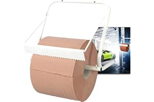 BMI Dévidoir Papier Mural, Distributeur de Papier Industriel, pour Les garages, Les Chantiers, ateliers de Maintenance, Entretien