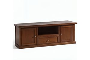 Mar.c.a. Design - Mobile Porta TV 2 Ante, 1 Cassetto e 1 Vano in Legno 160x45x57 cm - Mobile Arte Povera Soggiorno Made in Italy