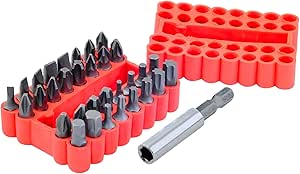 Rolson 30247 33 pc Screwdriver Bit Set : Amazon.co.uk: DIY & Tools