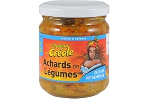 GENERIC CHALEUR CRÉOLE ACHARDS DE LÉGUMES 200G, CHALEUR CREOLE, LOT DE 3
