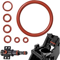 Set Di Guarnizioni Per Caldaia E Gruppo Infusore Per Macchine Da Caffè Gaggia Saeco Philips - 7 Pezzi, FDA, EPDM - 3