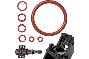 BESPOTCL Dichtungs-O-Ringe für Philips Saeco Kaffeemaschinen, 7er Set, kompatibel mit Gaggia Spidem, für Kaffeemaschinen Supportventil Brühgruppe Auslaufventil
