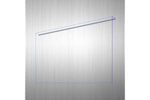 GUOYOOCC Hanging Anti Bluelight Filtrar para 14" - 32" Monitor/Computadora,Película Protectora de Pantalla Anti luz Azul,Película de Filtro antideslumbrante Protección,Filtro de Anti Luz Azul Desmontable