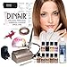 Dinair Personal Pro Airbrush makeup Kit & Medium colour set | 8pc Foundation Set | New Digital Pro compressor | Pro Dinair CX Airbrush | Stencils | Cleaner | Full UK Warranty