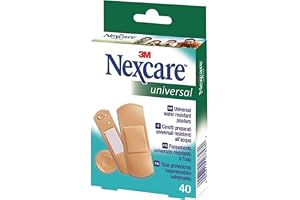 Nexcare blandade storlekar universalremsor – paket med 40