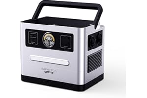 EGRETECH Sonic 1500W Générateur Électrique Portable, batterie LiFeP04 1619Wh Centrale électrique avec UPS, charge rapide de 0% à 80% en 1H, avec 2 x 1500W Prise CA (pic 3000W) pour Extérieur/Urgence