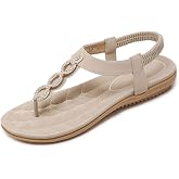 Sandali Piatti Donna Minetom - Infradito Eleganti Boho Comodi Per Spiaggia E Estate - 4