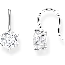 THOMAS SABO Bracciale In Argento Sterling 925 Con Zirconi Bianchi A Cuore – A2157-051-9, Regalo Ideale Per Donna