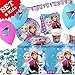 Produktbild EISKÖNIGIN Geburtstag-Deko-Set,45-teilig zum Kindergeburtstag Mädchen und EISKÖNIGIN Motto-Party für 8 Kids