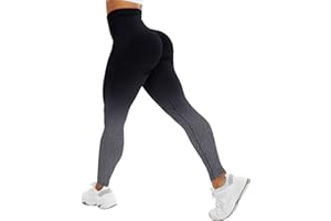 OUDOTA Leggins Donna Sportivi Pantaloni Palestra Vita Alta Leggings Push Up Anticellulite per Fitness Allenamento Jogging Pantaloni Yoga Pants Sexy Booty Scrunch Opaco Elastici Pantacollant Collant