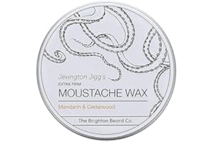 THE BRIGHTON BEARD COMPANY Brighton Bard Company Moustache Wax Tins 30ml (Mandarin & Cedarwood)