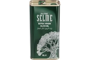 Selme Extra Virgin Olive Oil 5 Liter | Turkish Olive Oil | Rich Aroma & Smooth Taste | Since 1948 | Zeytinyagi | Ideal for Cooking, Salad & Dressing | زيت زيتون بكر ممتاز