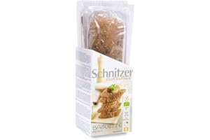 Schnitzer GLUTENFREE Bio Baguette grainy glutenfrei, 5er Pack (5 x 320 g)