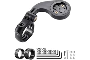 guobinZH Support Guidon de Vélo Compatible avec Garmin Edge 540 530 520 510 500 200 130 25 20 840 830 820 810 800 1000 1030 1040 Plus Explore 2 VTT Support Velo pour Compteur GPS