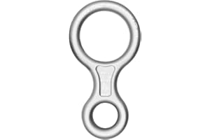 Kong. 8 Classic – Discensore in Alluminio. Controllo Fluido della Discesa. per Corde 9-12mm. Leggero e Resistente. Made in Italy. Certificato EN 15151-2 UIAA. Peso 110g.