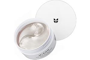 Mizon Parches en Gel con Perla Blanca (30 pares) Reduce las arrugas y hinchazón, tratamiento para las ojeras, Complejo de flores blancas, ingredientes naturales (Pure Pearl Eye Gel Patch)