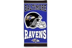 WINCRAFT McArthur NFL Strandtuch 150x75 cm Baltimore Ravens