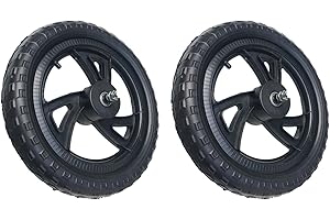 Baoblaze 1 Pair Balance Bike Wheels 11inch Replace Wheels Lightweight Black Training Bicycle Tire for Boys Girls for Glider Bike Balance Bike Parts Outdoors Sports Repair Accessories