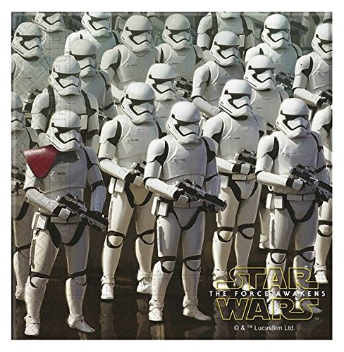 20 Servietten * STAR WARS VII * für Kindergeburtstag und Motto-Party // Set Napkins Kinder Einweg Geburtstag Motto The Force Awakens Lucasfilm Darth Vader Yoda Krieg der Sterne Disney Episode Klonkrieger R2-D2 C-3PO