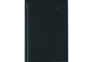 ‎ALPHA EDITION Buchkalender Tucson schwarz 2024 - Büro-Kalender A5 - Cheftimer - 1 Tag 1 Seite - 352 Seiten - Tucson-Einband - Termin-Planer - Alpha Edition