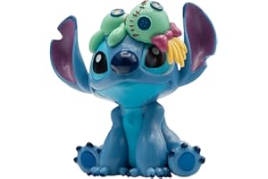 Bullyland – Stitch con estrías de Lilo y Stitch de Disney, Figura de Juguete, decoración y pequeño Regalo para niños a Partir de 3 años, Figura Coleccionable de Walt Disney de 5 cm 12589