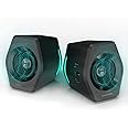 Edifier G2000 Multimedia Bluetooth Speakers for PC, Desktop Computer, Gaming, Laptop, Mac, Bass Multimedia Speakers USB with subwoofer, RGB Lights, 3.5mm AUX inputs,Black