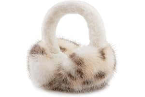 SEYUFN Cache Oreille Femme Cache Oreille Fille Pliables Cache-Oreilles Femme Hiver Pelucheux Cache oreilles Homme Chauds