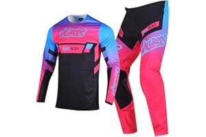 Willbros Motocross Jersey Pants Combo for Men Women Dirt Bike MX Gear Set Enduro Off-road Riding Racewear Adult