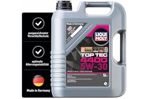 ‎LIQUI MOLY LIQUI MOLY Top Tec 4400 5W-30 | 5 L | Synthesetechnologie Motoröl | Art.-Nr.: 3751