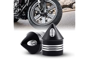 TUINCYN Capuchon de couverture pour essieu avant de moto en Aluminium(1 paire)