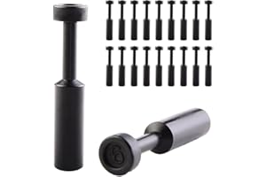 ANGEEK Set di 20 Spina, diametro esterno 6 mm, realizzati in resina PBT, adatti per raccordi a innesto rapido in sistemi di tubazioni pneumatiche.