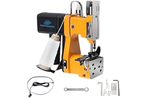 MXBAOHENG Macchina da Cucire Portatile Closer Cucitrice Elettrica Borsa Imballaggio Cucitura Sigillatura SnakeSkin Sacco di Tessuto per Carta di Riso Sacchetto di Plastica