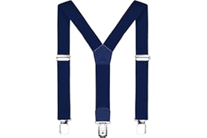 DonDon niños tirantes 2 cm estrecho longitud ajustable para una altura de 80 cm a 110 cm o sea 1-5 años