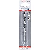 Bosch Professional Altıgen Şaftlı - PointTeQ - HSS Metal Matkap Ucu 8, 0 * 117mm, Gri