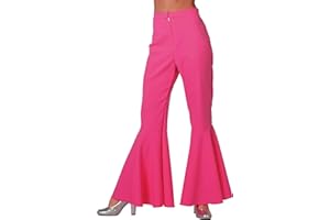 WILBERS & WILBERS Hippie Kostüm Damenkostüme Damen Karneval Fasching Hose Pink