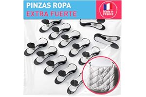 culiclean Clips Maxi (12 Piezas, Negro-Blanco)