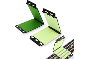 DEFGNOP Scrubber per Chitarra, Pulitore Per Corde Per Chitarra, Strumento per la Pulizia e la Cura Delle Corde, per la Pulizia Delle Corde e Della Tastiera per Chitarra/Basso/Ukulele