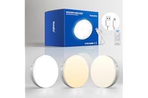 Homelist LED-bakgrundsbelysning kök med fjärrkontroll, 3 stycken