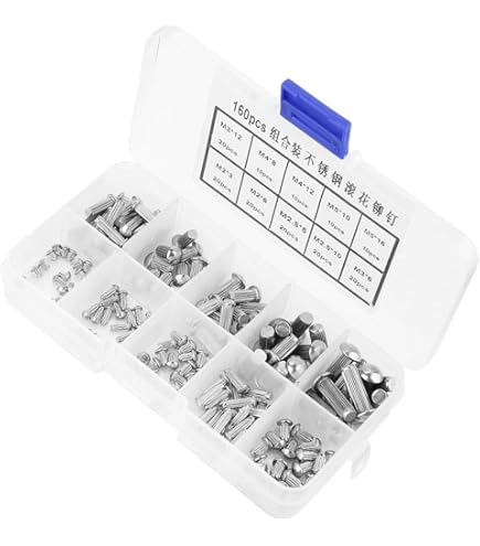 Riva Italia 50 Rivetti In Acciaio A Testa Tazza - Diametro 1/4" X Lunghezza 1/2", Per Fissaggi Robusti Cuscinetto Radiale - Foto 11