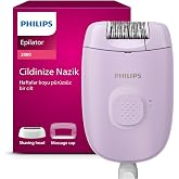 Philips Epilasyon Cihazı, Taşınabilir Kompakt Tasarım, Hassas B&ouml;lge ve Masaj Başlığı, Yıkanabilir, 4 Haftaya Kadar P&uuml;r&uuml;zs&uuml;zl&uuml;