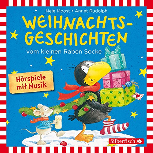 Preisvergleich Produktbild Weihnachtsgeschichten vom kleinen Raben Socke: Alles Advent!, Alles glitzert!, Alles in Eile! und Alles weg!: 1 CD (Kleiner Rabe Socke)