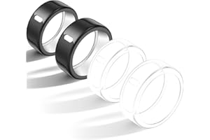 POLYJOY Cover Compatible for Oura Ring Gen 4/3 Horizon/Gen 3 Heritage(Not for Oura 4 Ceramic), Surport Charging with Cover on, Anti-Scratch TPU Ultrahuman Ring AIR Protector for Men Women Workout Gym-Size 13