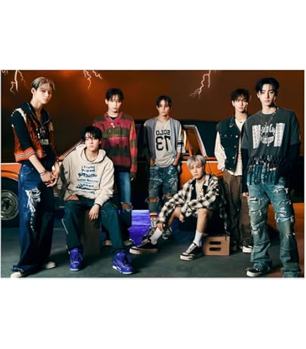 Enhypen Kpop Poster - 170 GSM 12x18 Unframed Multicolor