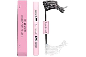 KKWOTER 2-in-1 Lash Bond & Seal, Strong Hold Cluster Lash Glue for DIY Eyelash Extensions, Individual-Lashes Glue for Sensitive Eyes