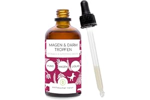 WOLFSBACHER Gotas gastrointestinales naturales para perros | Rápido y fiable | Con probióticos y aceite de cardo mariano para dolencias gastrointestinales agudas y frecuentes